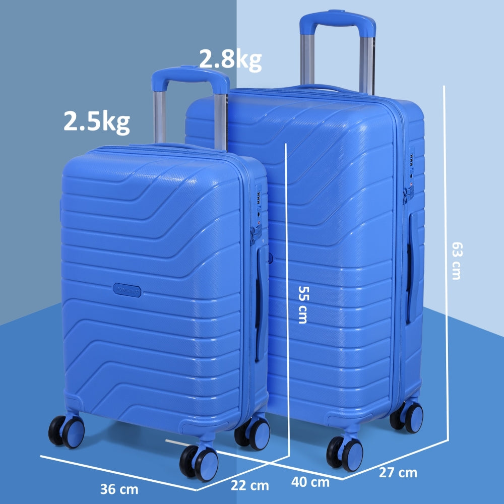 Tuscany Polypropylene Luggage Trolley Bag ROMEING
